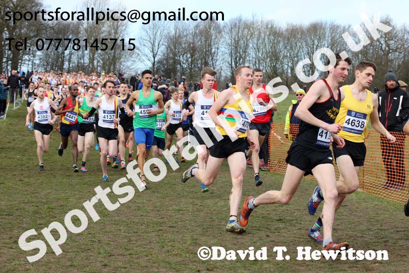 Senior mens 2019 British Athletics Inter Counties Cross Country, Prestwood Hall, Loughborough. Photo:  David T. Hewitson/Sports for All Pics